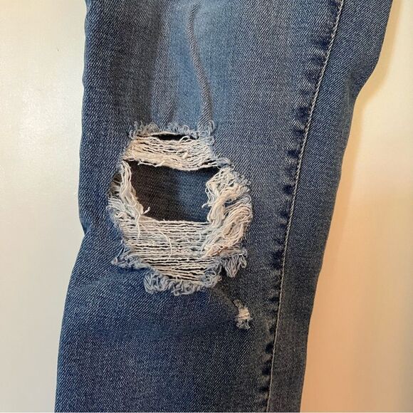 Levi’s High Rise Skinny Distressed Jeans Mid Wash 27 - Picture 5 of 11